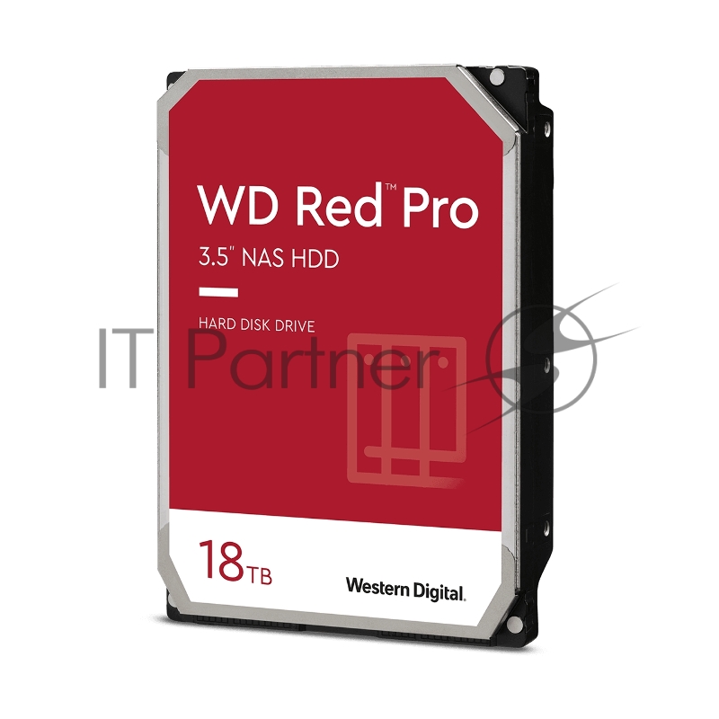 Жесткий диск WD Red™ Pro WD181KFGX 18ТБ 3,5 7200RPM 512MB (SATA-III) NAS