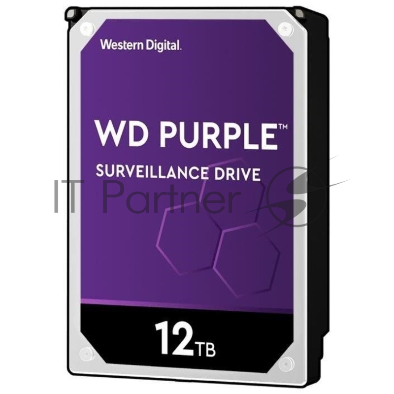 Жесткий диск Western Digital Original SATA-III 12Tb WD121PURP Video Purple Pro (7200rpm) 256Mb 3.5