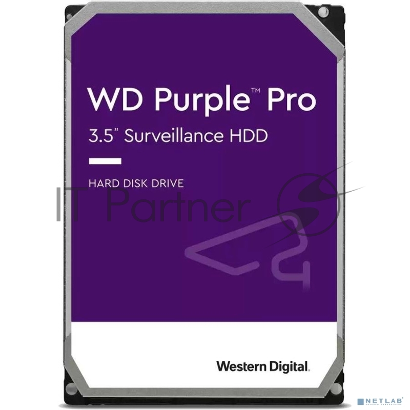 Жесткий диск Western Digital Original SATA-III 12Tb WD121PURP Video Purple Pro (7200rpm) 256Mb 3.5