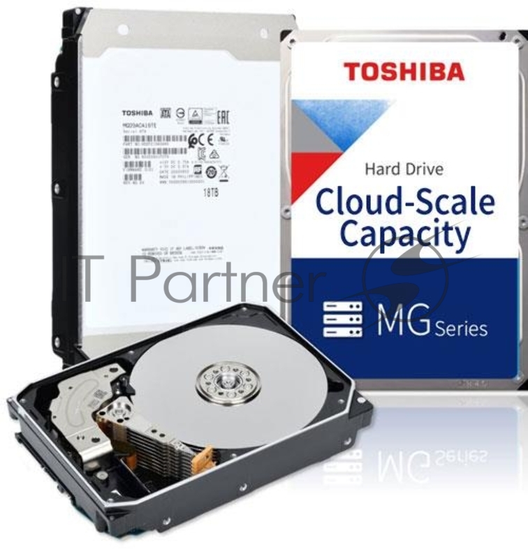 Жесткий диск HDD Toshiba SATA 18Tb 3.5 Server 7200 6Gbit/s 512Mb