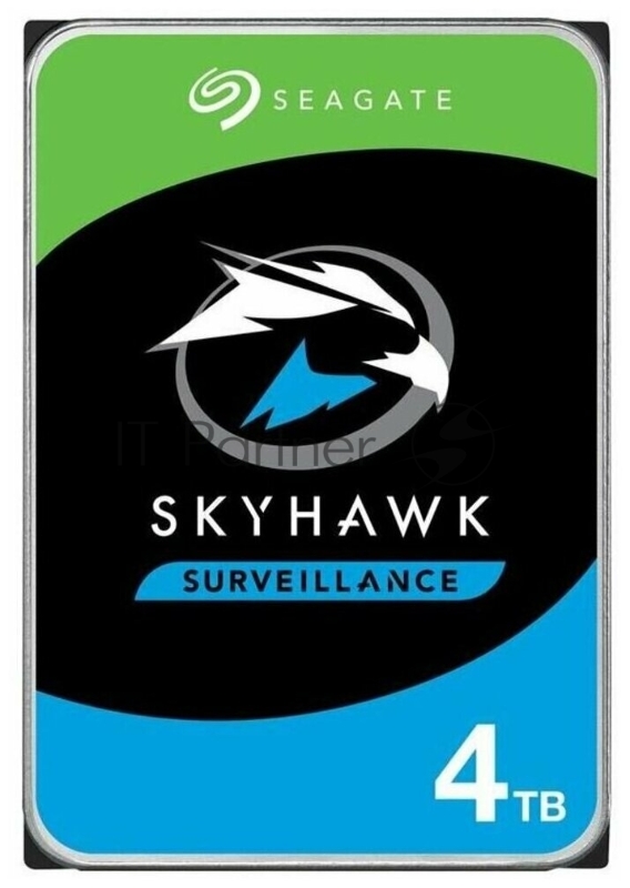 Жесткий диск 4TB Seagate Skyhawk (ST4000VX016) {Serial ATA III, 5400 rpm, 256mb, для видеонаблюдения}