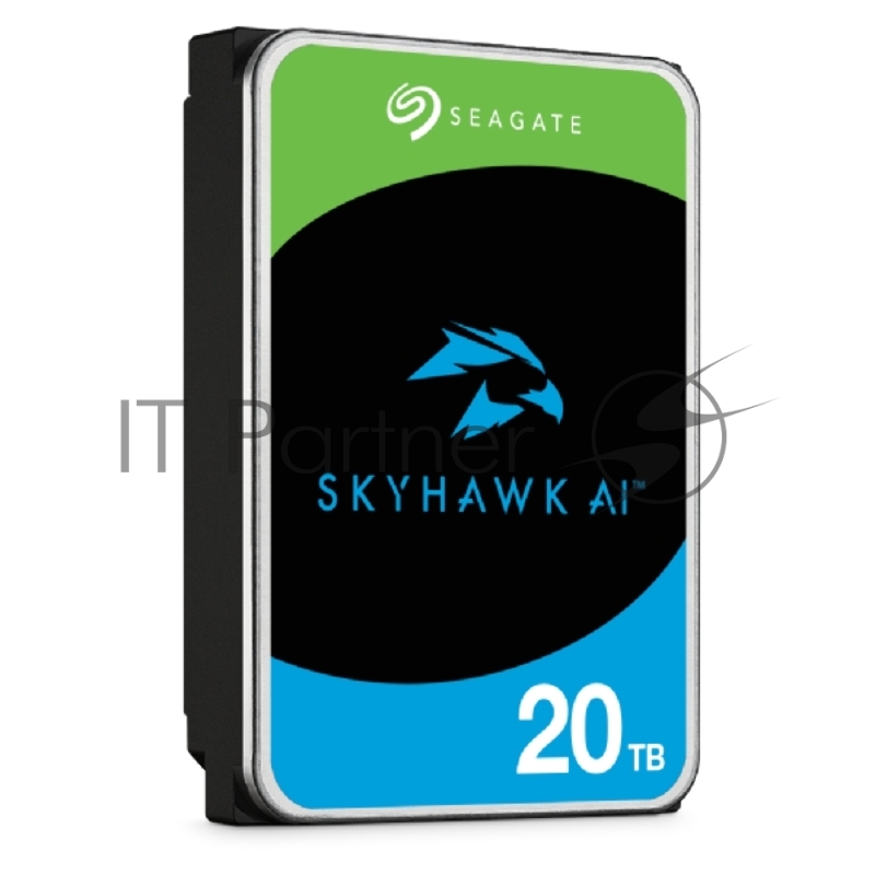 Жесткий диск Seagate SkyHawk AI ST20000VE002 20TB, 3.5, 7200 RPM, SATA-III, 512e, 256MB, для систем видеонаблюдения