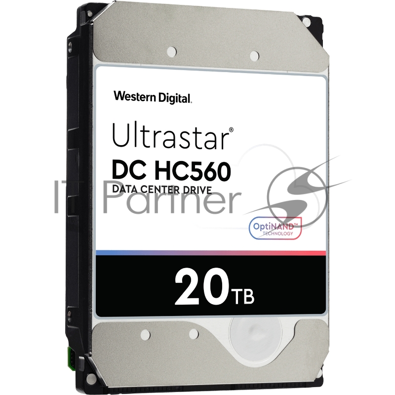 Жесткий диск/ HDD WD SATA 20Tb Ultrastar DC HC560 0F38785 7200 6Gb/s 512Mb 1 year ocs (analog WUH722020ALE6L4)