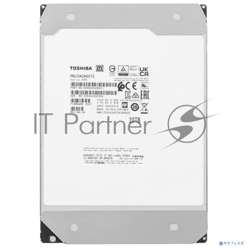 Жесткий диск Toshiba SATA 20Tb 3.5 Server