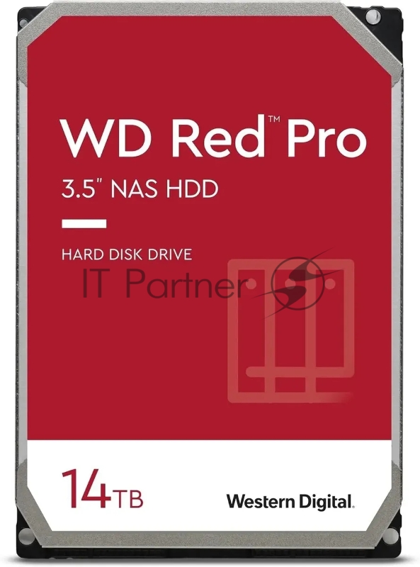 Жесткий диск WD SATA-III 14TB WD142KFGX NAS Red Pro (7200rpm) 512Mb 3.5