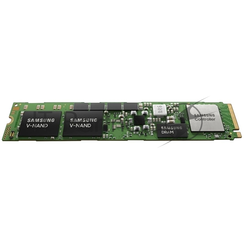 Накопитель Samsung Enterprise SSD, M.2, PM983, 3840GB, NVMe/PCIE 3.1 x4, R3000/W1400Mb/s, IOPS(R4K) 480K/42K, MTBF 2M, 1.3 DWPD, 3 years
