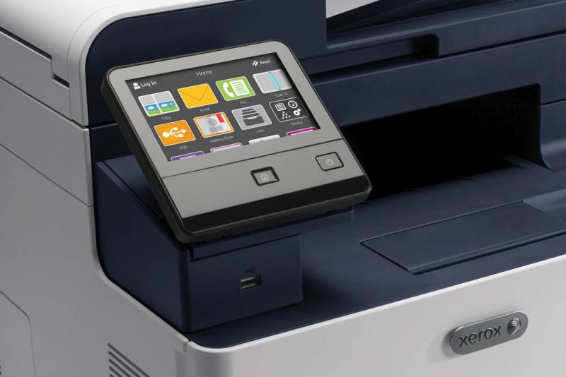 МФУ светодиодный Xerox WorkCentre 6515DN A4 Duplex белый/синий