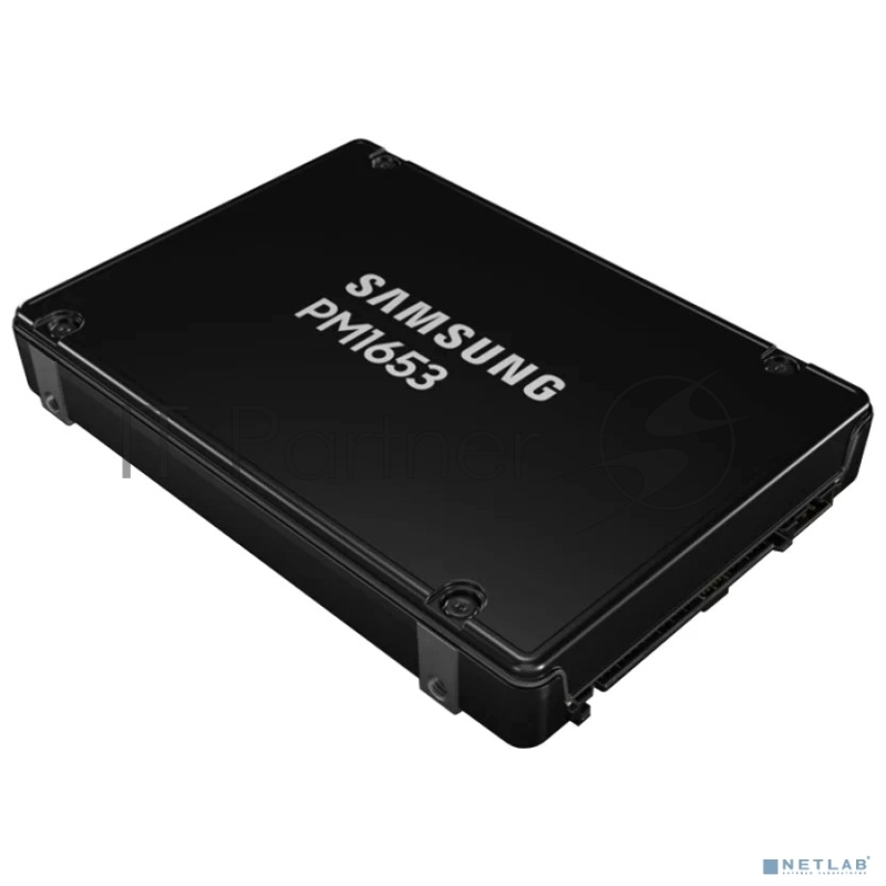 Твердотельный накопитель SSD Samsung MZILG7T6HBLA-00A07 2.5, 7680GB, Enterprise SSD PM1653, SAS 24 Гб/с, 1DWPD (5Y)