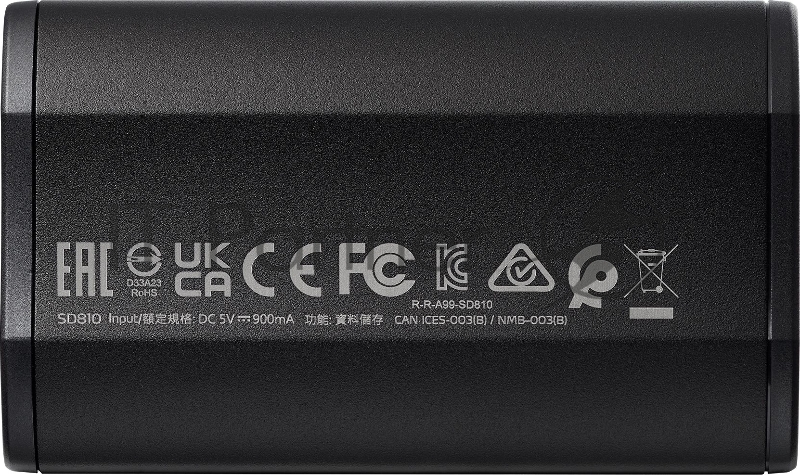 SSD жесткий диск 512GB USB3.2 EXT SD810-500G-CBK ADATA