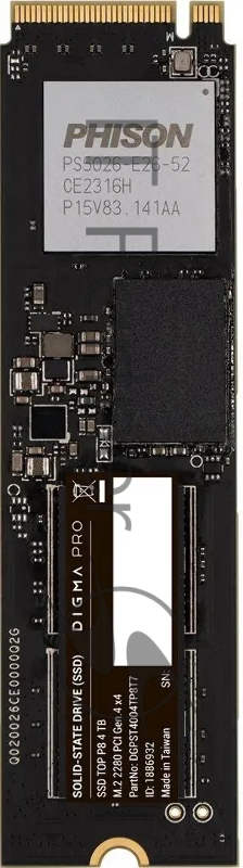 Накопитель SSD Digma Pro PCIe 5.0 x4 4TB DGPST5004TP6T4 Top P6 M.2 2280