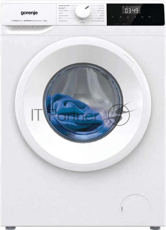 Стиральная машина Gorenje WNHPI84AS/R загр.фронтальная макс.:8кг белый