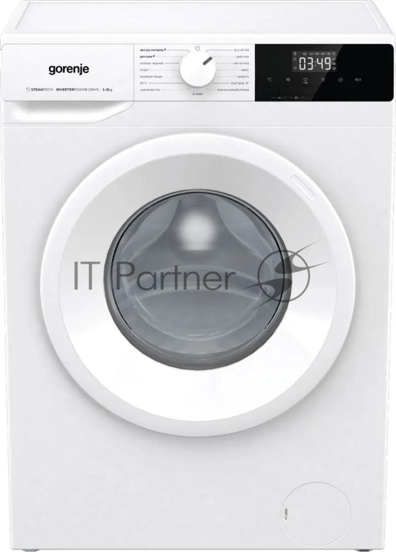 Стиральная машина Gorenje WNHPI84AS/R загр.фронтальная макс.:8кг белый