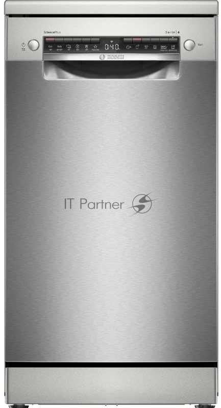 Посудомоечная машина Bosch SPS4HMI49E серебристый (узкая)