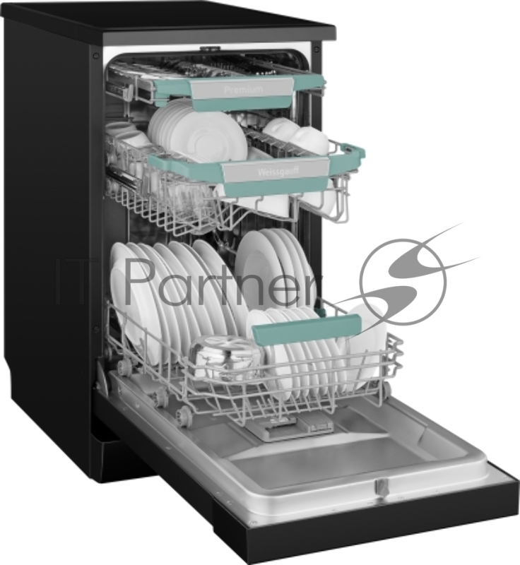 Посудомоечная машина Weissgauff DW 4539 Inverter Touch AutoOpen Black