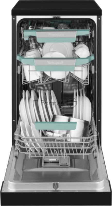 Посудомоечная машина Weissgauff DW 4539 Inverter Touch AutoOpen Black