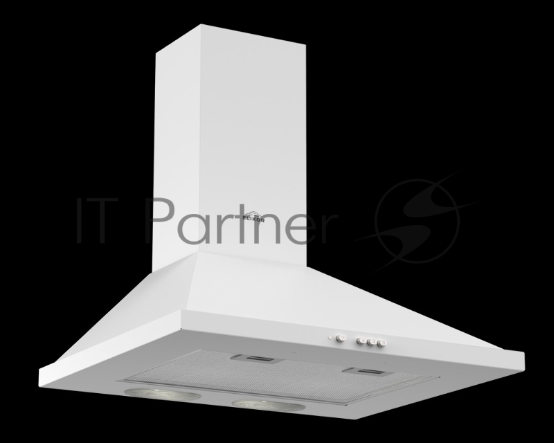 Вытяжка каминная Elikor Сатурн 60П-180-В1Л белый/золотистый управление: кнопочное (1 мотор)