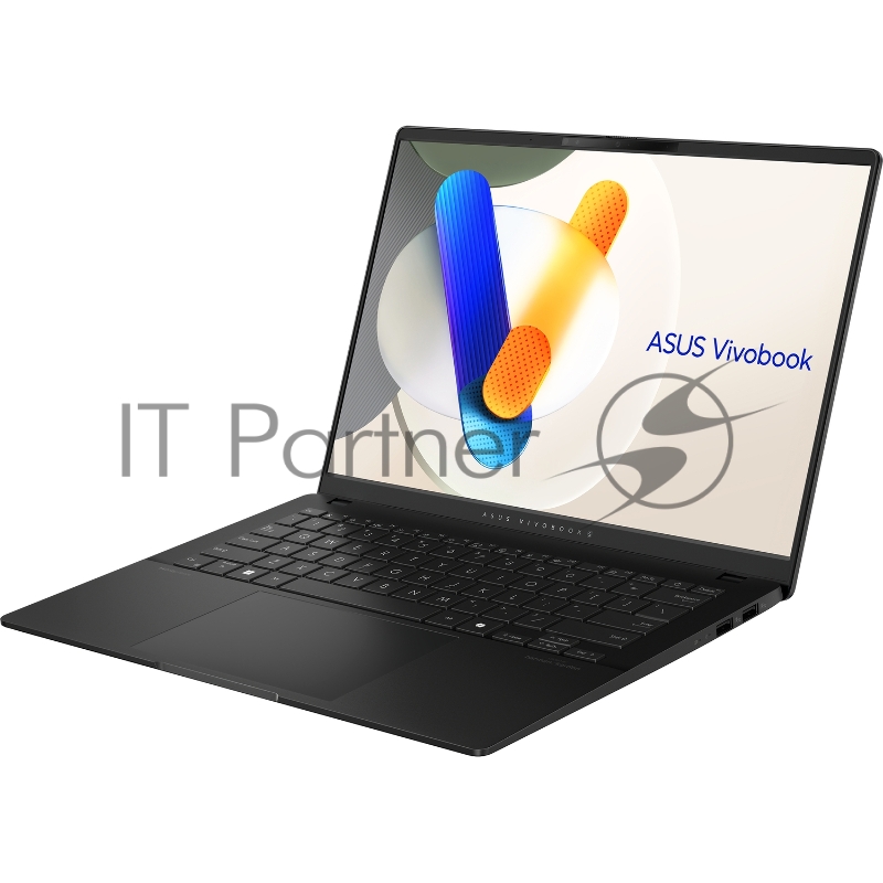 Ноутбук Asus VivoBook S14 OLED M5406NA-QD109 Ryzen 5 7535HS 16Gb SSD1Tb AMD Radeon 14 OLED WUXGA (1920x1200) noOS black WiFi BT Cam (90NB1493-M006B0)