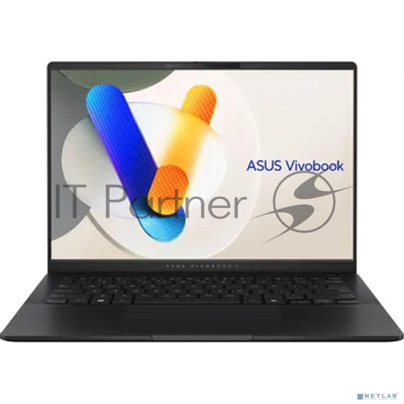 Ноутбук Asus VivoBook S14 OLED M5406NA-QD109 Ryzen 5 7535HS 16Gb SSD1Tb AMD Radeon 14 OLED WUXGA (1920x1200) noOS black WiFi BT Cam (90NB1493-M006B0)