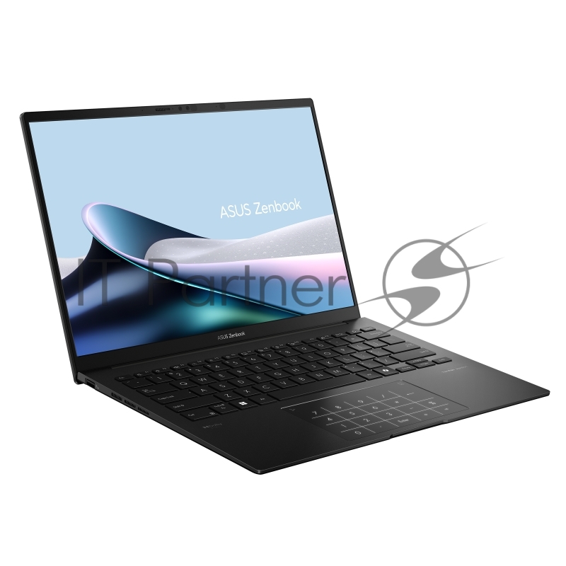 Ноутбук Asus Zenbook 14 OLED UM3406HA-QD015W Ryzen 7 8840HS 16Gb SSD1Tb AMD Radeon 14 OLED FHD+ (1920x1200) Windows 11 Home black WiFi BT Cam Bag (90NB1271-M003F0)