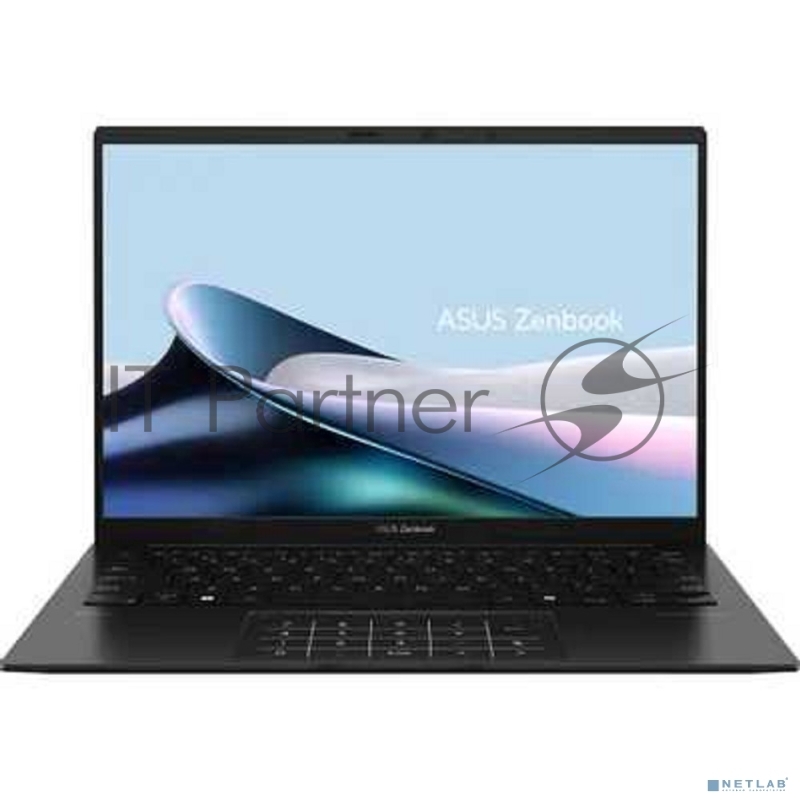 Ноутбук Asus Zenbook 14 OLED UM3406HA-QD015W Ryzen 7 8840HS 16Gb SSD1Tb AMD Radeon 14 OLED FHD+ (1920x1200) Windows 11 Home black WiFi BT Cam Bag (90NB1271-M003F0)