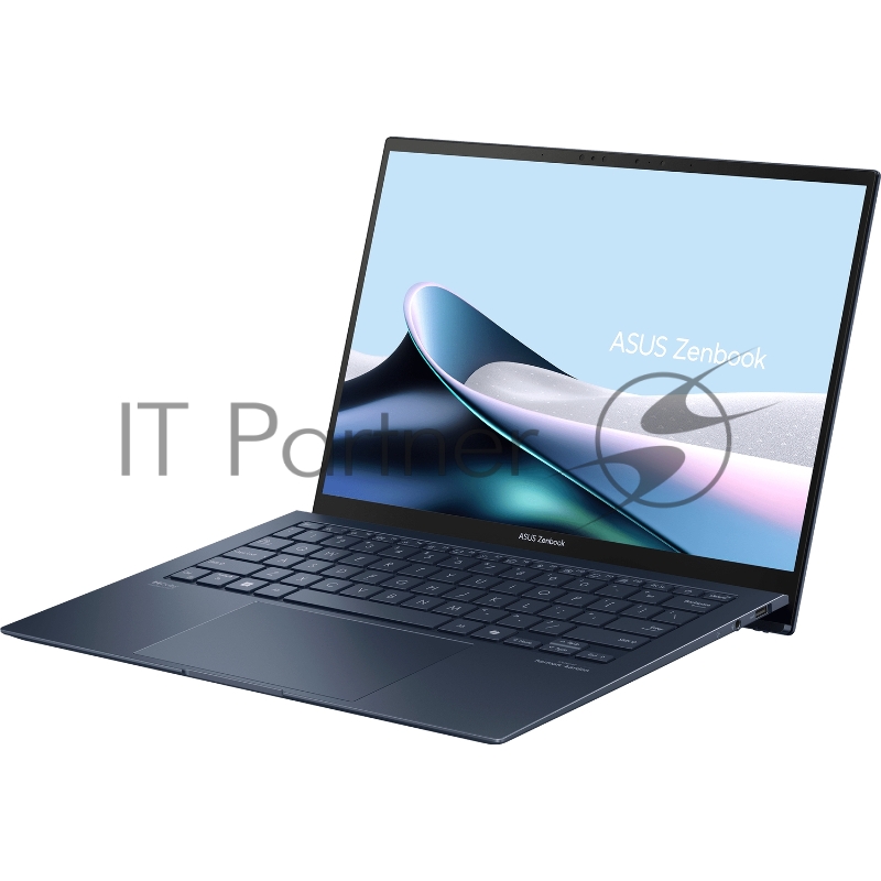 Ноутбук Asus Zenbook S UX5304MA-NQ172 Core Ultra 7 155U 16Gb SSD1Tb Intel Graphics 13.3 OLED 3K (2880x1800) noOS blue WiFi BT Cam Bag (90NB12V3-M00B20)