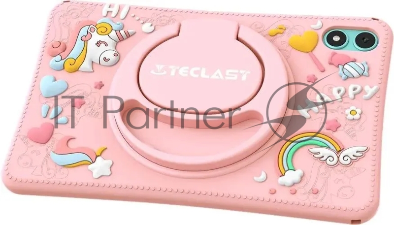 Планшет Teclast P85T Kids A523 (1.8) 8C RAM4Gb ROM64Gb 8 IPS 1280x800 Android 14 розовый 2Mpix 0.3Mpix BT GPS WiFi Touch microSD 512Gb 5000mAh 5hr
