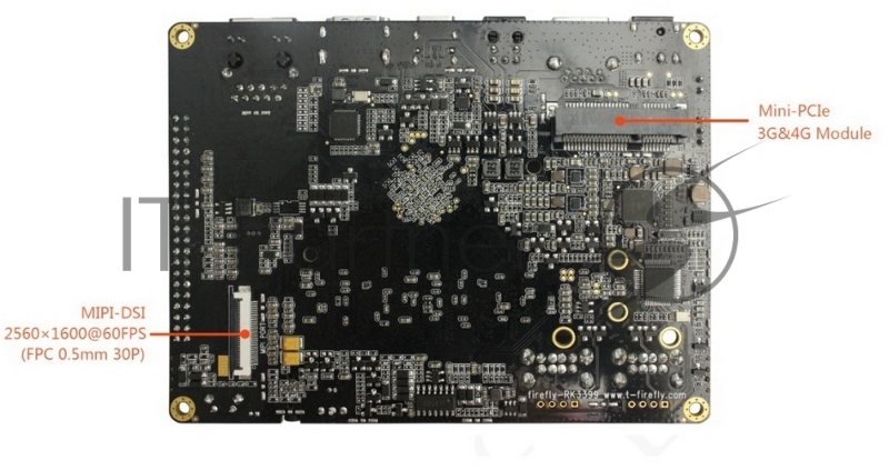 Одноплатный компьютер Firefly-RK3399-4GB 4G+16G
