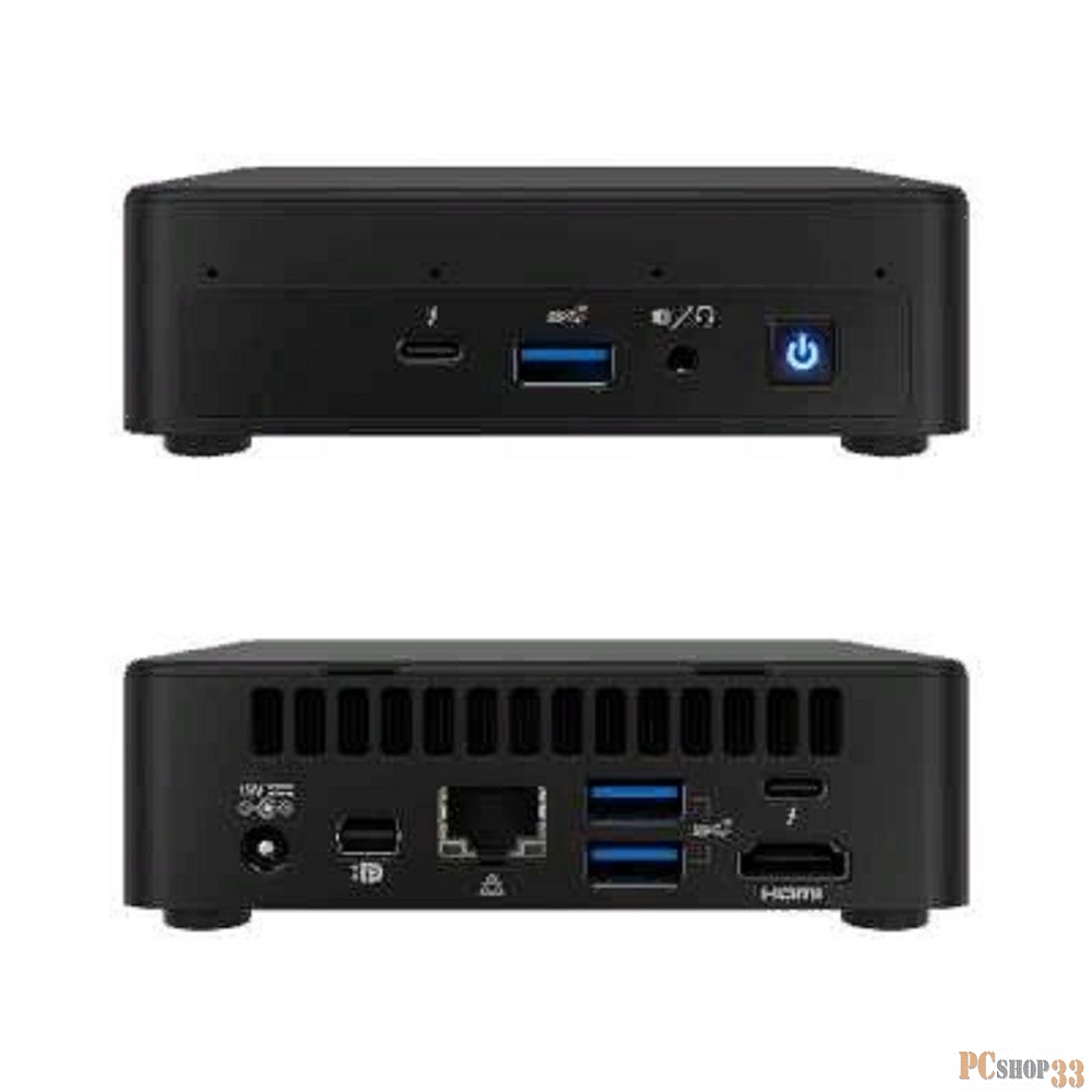 Платформа Intel NUC 11: Intel Core i5-1135G7, 2xDDR4-3200 1.2V SO-DIMM, Intel UHD Graphics (HDMI 2.0a USB-C (DP1.4) MiniDP 1.4),1), M.2 slot with PCIe X4 lanes, 1x2.5*7mmSATA (БЕЗ ШНУРА)