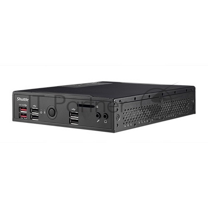 Платформа Shuttle DS20U DS10U Intel Celeron 5205U Fanless Support 1080P FHD /2xHDMI+DP/2xDDR4L 2400 Mhz SODIMM Max 32GB/ 2хGLan, 802.11 b/g/n WLAN /COM/SD card reader, 65W adapter, VESA RTL {4} (003900)