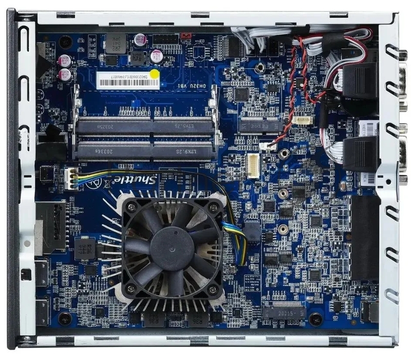 Платформа Shuttle DH32U3 SHU-DH32U-(MOTHERBOARD_V.2.X (i3-1115G4)-NPI,BLACK-90W3P,W/O HDD), W/O EDID/ ALC662/ALC888 ,Genesys (004457) {4}