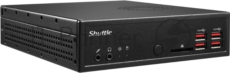 Платформа Shuttle DH32U SHU-DH32U-(MOTHERBOARD_V.2.X (Pentium 7505)-NPI,BLACK-90W3P,W/O HDD), W/O EDID/ ALC662/ALC888 ,Genesys (004440) {4}