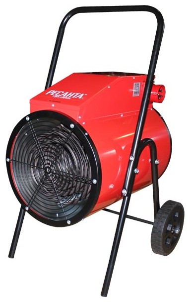 Тепловая пушка электрическая Ресанта ТЭП-15000К 15000Вт красный