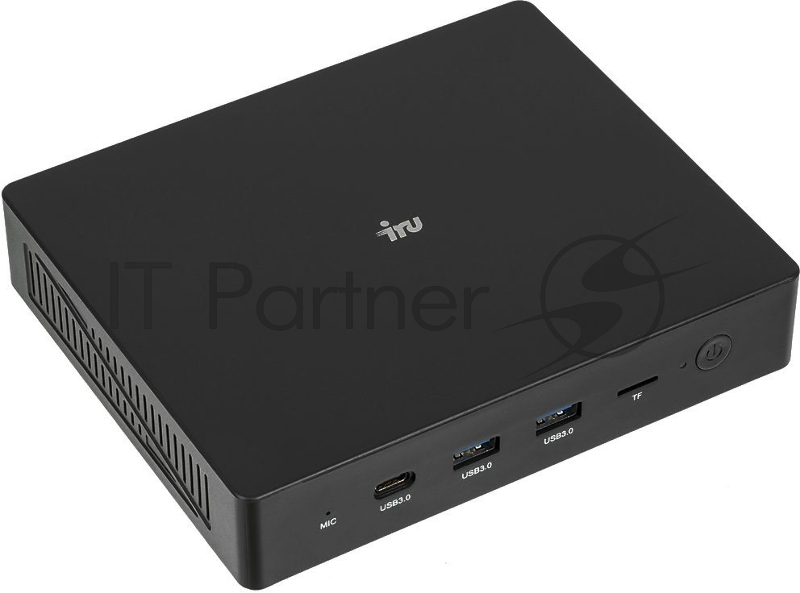 Неттоп IRU 110PGL Cel J4125 (2) 4Gb SSD128Gb UHDG 600 CR Free DOS GbitEth WiFi BT черный