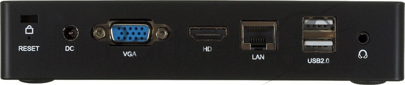 Неттоп IRU 110PGL Cel J4125 (2) 4Gb SSD128Gb UHDG 600 CR Free DOS GbitEth WiFi BT черный