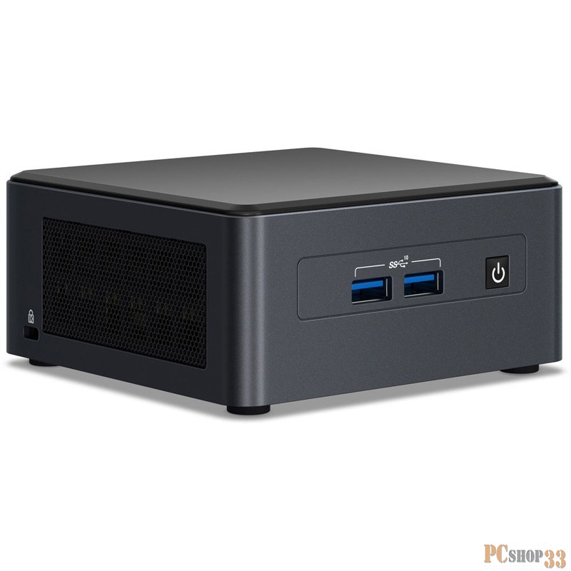 Платформа для ПК, Intel NUC Core i3 1115G4, 1.7 ГГц / 4.1 ГГц (BNUC11TNHI30000)