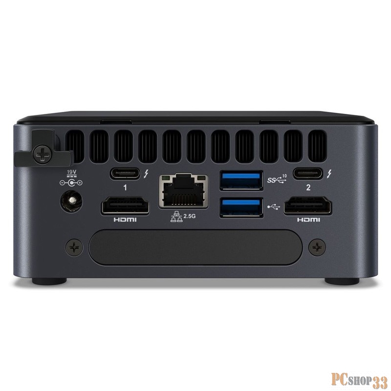 Платформа для ПК, Intel NUC Core i3 1115G4, 1.7 ГГц / 4.1 ГГц (BNUC11TNHI30000)