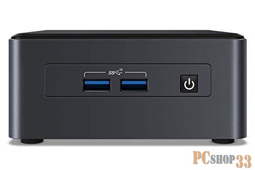 Платформа для ПК, Intel NUC Core i3 1115G4, 1.7 ГГц / 4.1 ГГц (BNUC11TNHI30000)