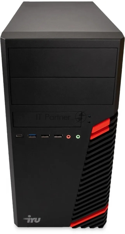 Компьютер IRU Office 310H6SM MT i3 12100/8Gb/SSD256Gb UHDG 730/W11Pro64/черный