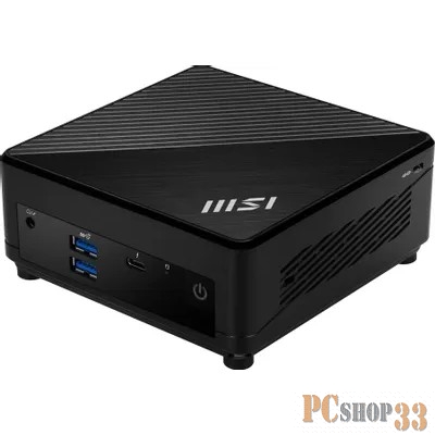 Неттоп/платформа MSI Cubi 5 12M-067BRU i5 1235U (1.3) Iris Xe noOS GbitEth WiFi BT 65W черный (936-B0A811-067)