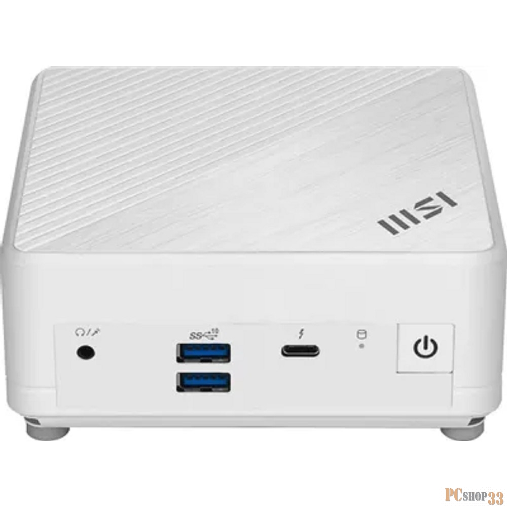 Неттоп MSI Cubi 5 12M-097XRU i5 1235U (1.3) 16Gb SSD512Gb Iris Xe noOS GbitEth WiFi BT 65W белый (9S6-B0A812-097)