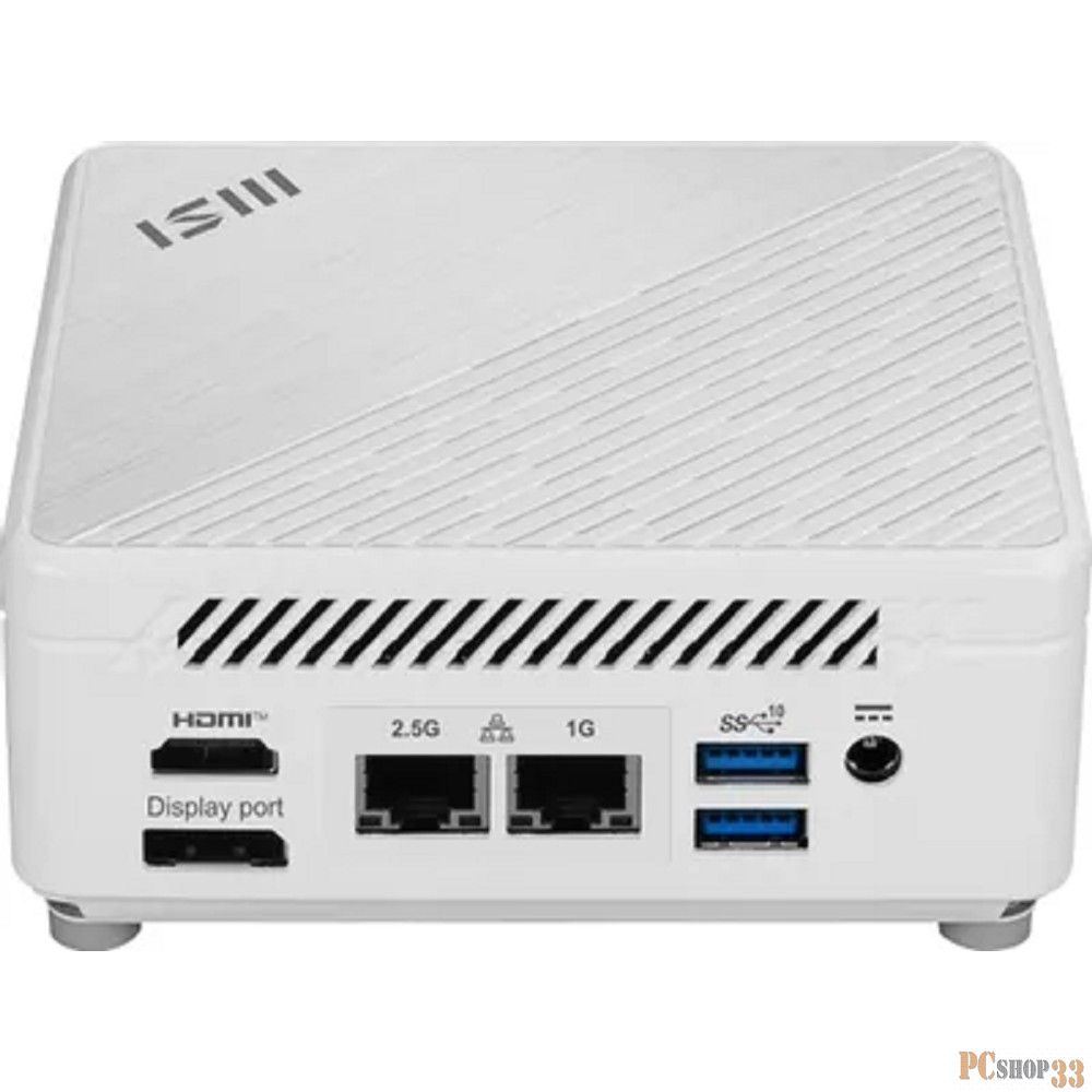 Неттоп MSI Cubi 5 12M-097XRU i5 1235U (1.3) 16Gb SSD512Gb Iris Xe noOS GbitEth WiFi BT 65W белый (9S6-B0A812-097)