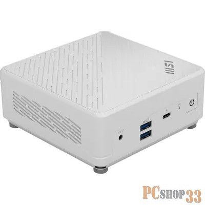 Неттоп MSI Cubi 5 12M-095RU i7 1255U (1.7) 16Gb SSD512Gb Iris Xe Windows 11 Professional GbitEth WiFi BT 65W белый (9S6-B0A812-095)