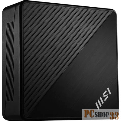 Неттоп MSI Cubi 5 12M-016XRU i5 1235U (1.3) 8Gb SSD512Gb Iris Xe noOS 2xGbitEth WiFi BT 65W черный (9S6-B0A811-223)