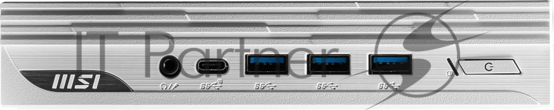 Неттоп MSI Pro DP10 13M-025BRU i5 1340P (1.9) Iris Xe noOS 2.5xGbitEth WiFi BT 120W белый (936-B0A612-025)