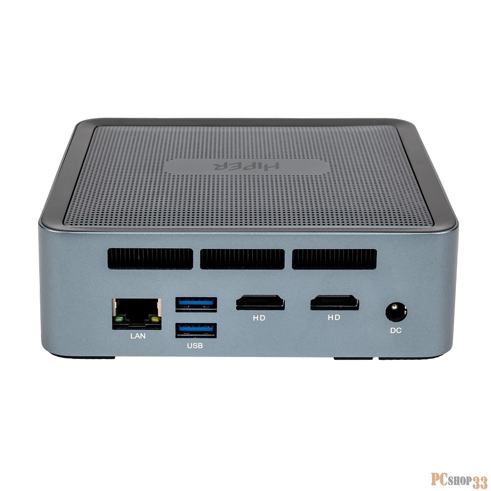 Неттоп Hiper ED20 gray (Core i5 12400P/16Gb/512Gb SSD/noDVD/VGA int/W11Pro) (I5124R16N5WPG)