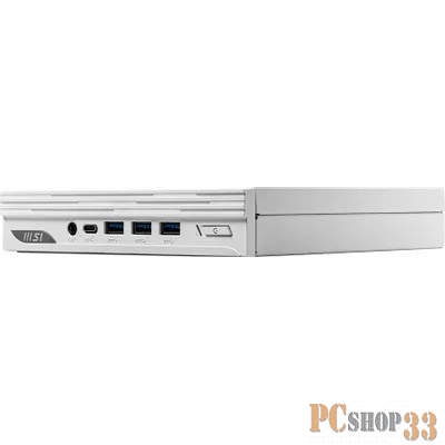 Неттоп MSI Pro DP10 13M-026BRU i3 1315U (1.2) Iris Xe noOS 2.5xGbitEth WiFi BT 120W белый (936-B0A612-026)
