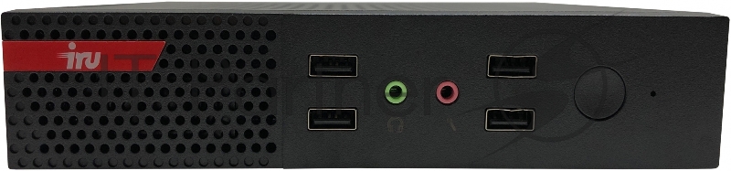 Неттоп IRU Office 310H5PTF i5 10400 (2.9) 8Gb SSD256Gb UHDG 630 Free DOS GbitEth WiFi BT черный