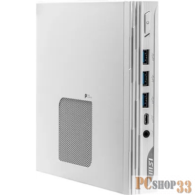 Неттоп MSI Pro DP10 13M-088RU U300 (1.2) 4Gb SSD128Gb UHDG Windows 11 Professional GbitEth WiFi BT 120W белый (9S6-B0A612-088)