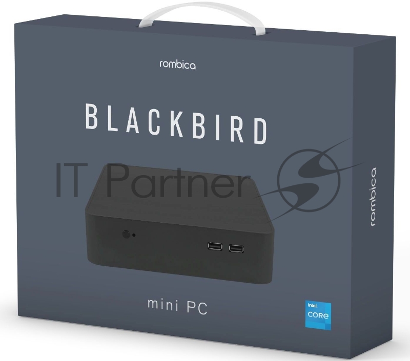 Неттоп Rombica Blackbird i5 HX124165D i5 12450H (3.3) 16Gb SSD512Gb UHDG noOS GbitEth WiFi BT 120W черный (PCMI-0241)