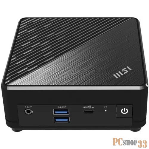 Неттоп MSI Cubi N ADL-030XRU slim N200 (1) 8Gb SSD256Gb UHDG noOS GbitEth WiFi BT 65W черный (9S6-B0A911-056)